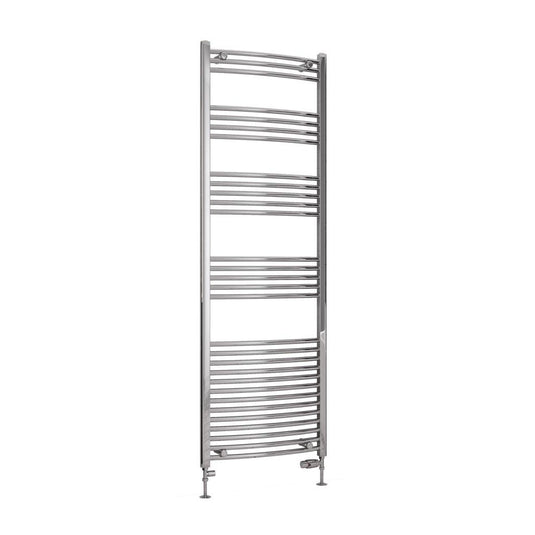 Eastbrook Wendover 1800 x 600mm Curved Towel Multirail Chrome | 41.0059