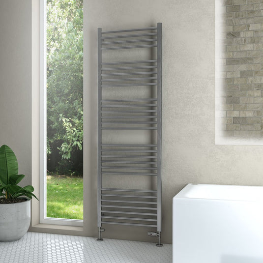 Eastbrook Wendover 1800 x 600mm Straight Stainless Steel Towel Multirail Brushed | 41.0798