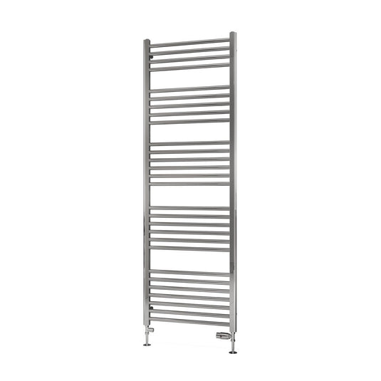 Eastbrook Wendover 1800 x 600mm Straight Stainless Steel Towel Multirail Mirror Polished | 41.0792