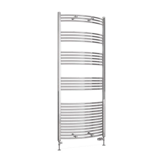 Eastbrook Wendover 1800 x 750mm Curved Towel Multirail Chrome | 41.0105
