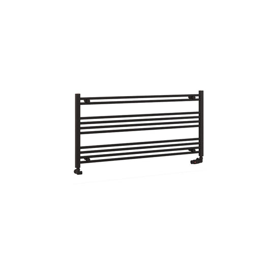 Eastbrook Wendover 600 x 1200mm Straight Multirail Matt Black | 41.0667