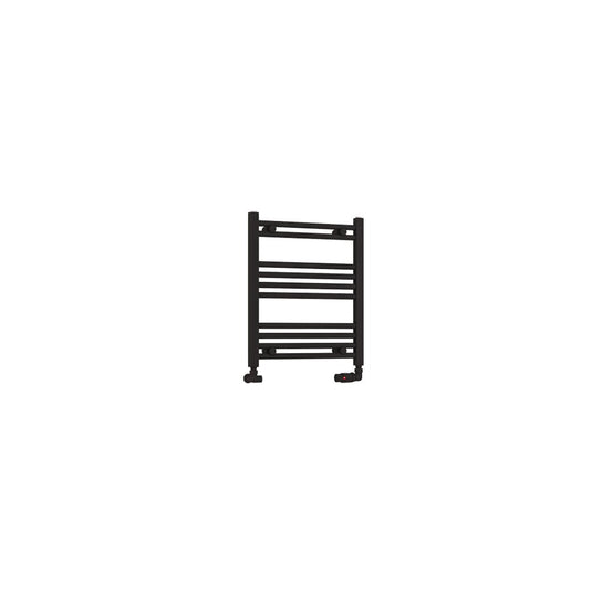 Eastbrook Wendover 600 x 500mm Straight Multirail Matt Black | 41.0663