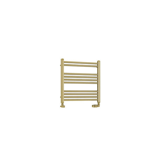 Eastbrook Wendover 600 x 600mm Straight Multirail Brushed Brass | 41.0700