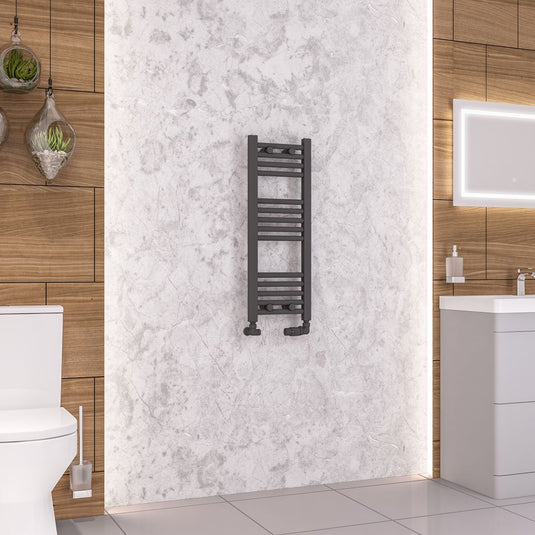 Eastbrook Wendover 800 x 300mm Straight Multirail Matt Anthracite | 41.0635