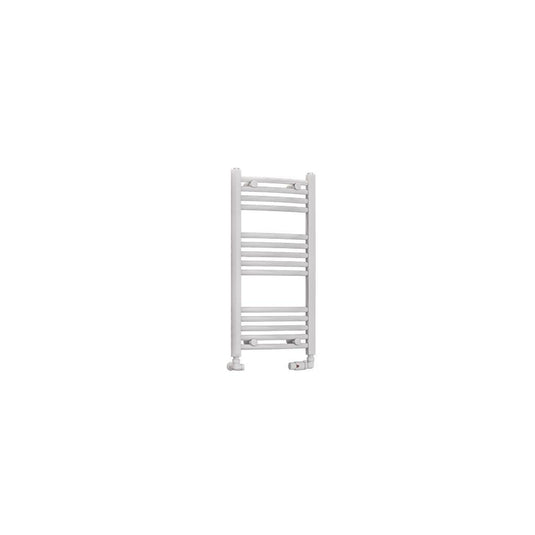 Eastbrook Wendover 800 x 400mm Curved Towel Multirail Gloss White | 41.0032