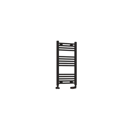 Eastbrook Wendover 800 x 400mm Straight Multirail Matt Black | 41.0669