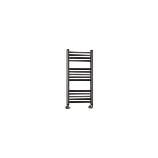 Eastbrook Wendover 800 x 400mm Straight Towel Multirail Brushed Gunmetal | 41.0865