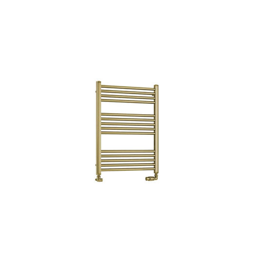 Eastbrook Wendover Straight 800 x 600mm Towel Multirail Brushed Brass | 41.0362