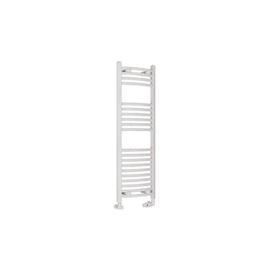 Eastbrook Wingrave 1200 x 400mm Curved Towel Multirail Gloss White | 89.0702