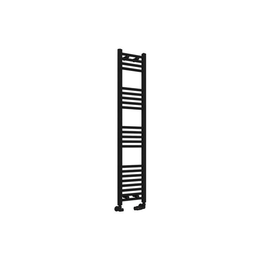 Eastbrook Wingrave 1400 x 300mm Straight Towel Multirail Matt Black | 89.0683