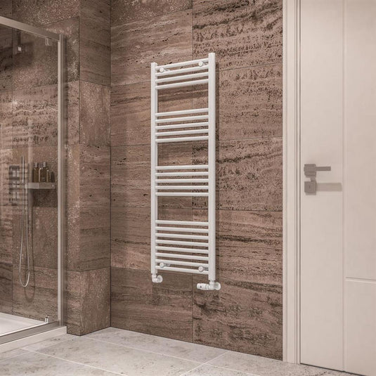 Eastbrook Wingrave 1400 x 500mm Straight Towel Multirail Gloss White | 89.0537
