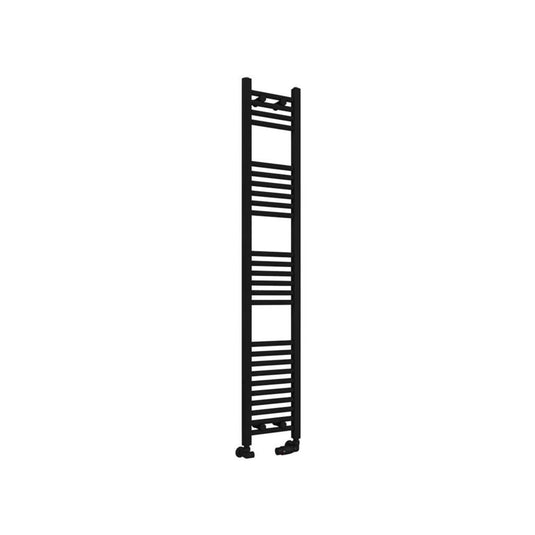Eastbrook Wingrave 1600 x 300mm Straight Towel Multirail Matt Black | 89.0684