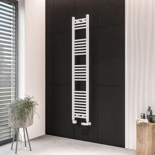 Eastbrook Wingrave 1600 x 300mm Straight Towel Multirail Matt White | 89.0664