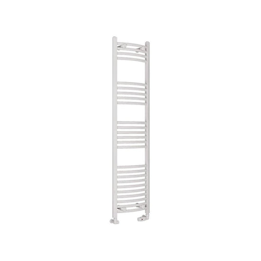 Eastbrook Wingrave 1600 x 400mm Curved Towel Multirail Gloss White | 89.0705