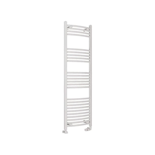 Eastbrook Wingrave 1600 x 500mm Curved Towel Multirail Gloss White | 89.0706