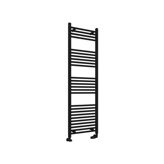 Eastbrook Wingrave 1600 x 500mm Straight Towel Multirail Matt Black | 89.0609
