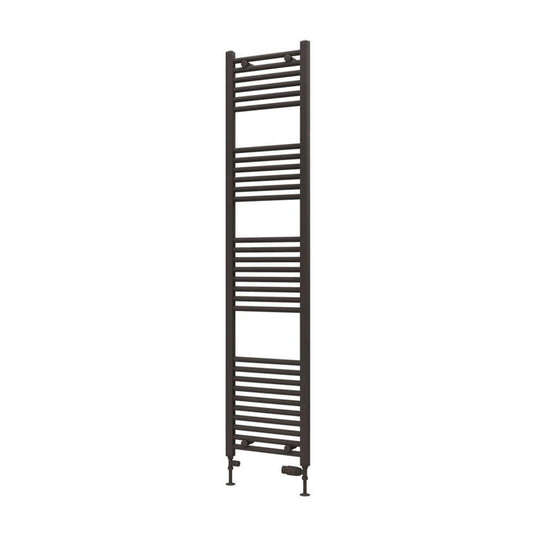 Eastbrook Wingrave 1800 x 400mm Straight Towel Multirail Matt Anthracite | 89.0072