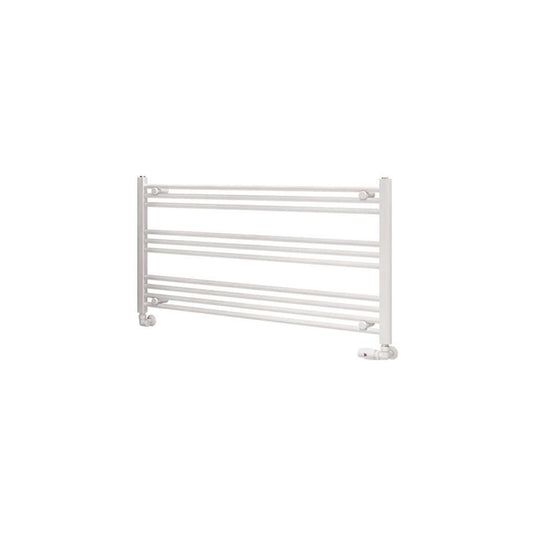 Eastbrook Wingrave 600 x 1200mm Straight Towel Multirail Matt White | 89.1442