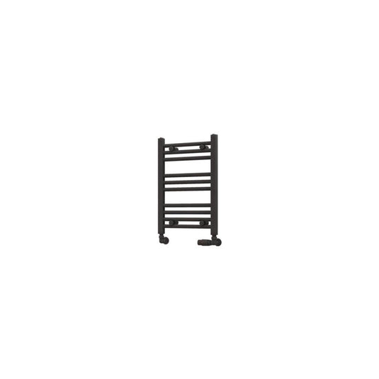 Eastbrook Wingrave 600 x 400mm Straight Towel Multirail Matt Anthracite | 89.0667