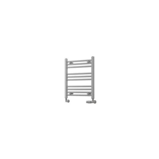 Eastbrook Wingrave 600 x 500mm Straight Towel Multirail Matt Grey | 89.1413