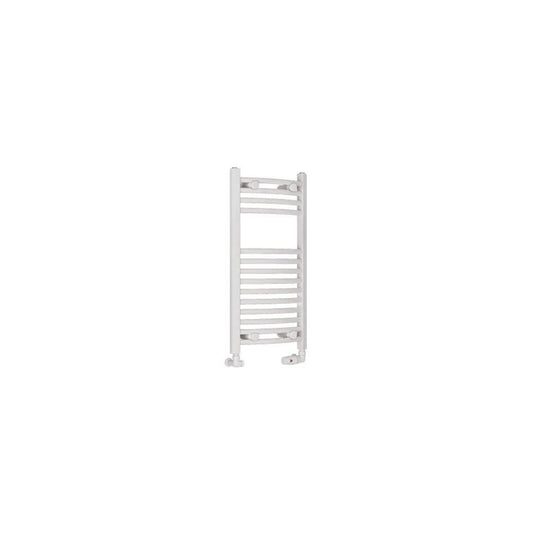 Eastbrook Wingrave 800 x 400mm Curved Towel Multirail Gloss White | 89.0696