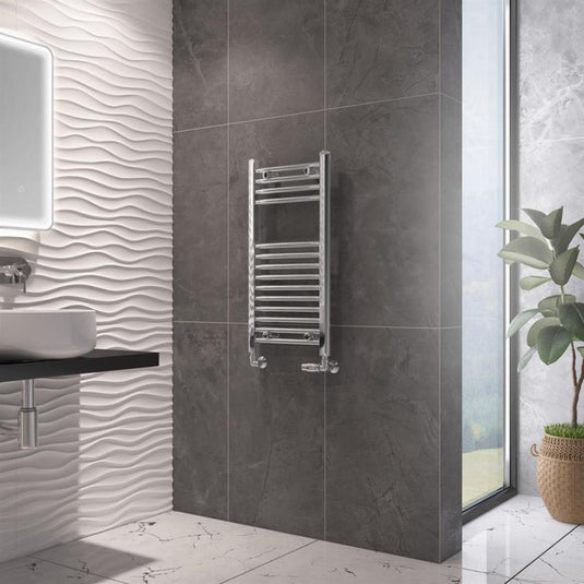 Eastbrook Wingrave 800 x 400mm Straight Towel Multirail Chrome | 89.0083