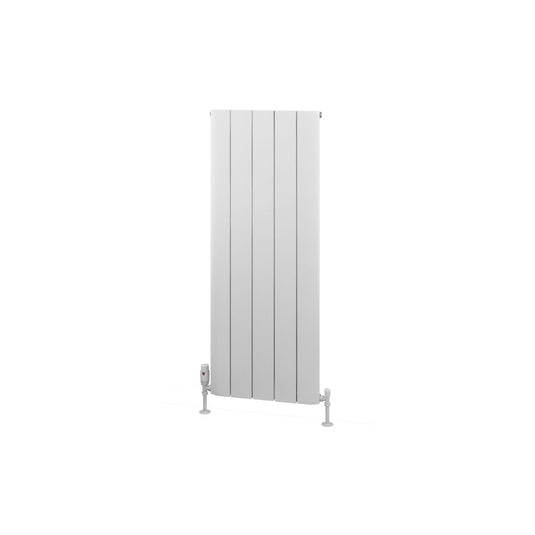 Eastbrook Withington 1200 x 470mm Aluminium Radiator Matt White | 89.0932