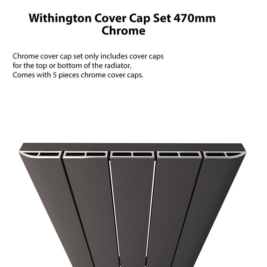 Eastbrook Withington 470mm Cover Cap Set Chrome | 89.0170