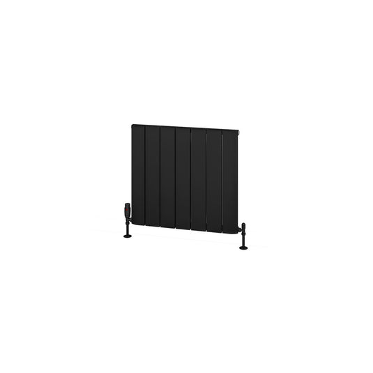 Eastbrook Withington 600 x 660mm Aluminium Radiator Matt Black | 89.0778