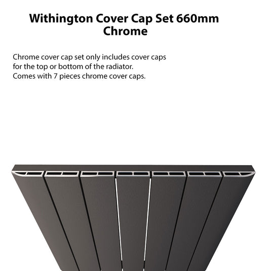 Eastbrook Withington 660mm Cover Cap Set Chrome | 89.0843