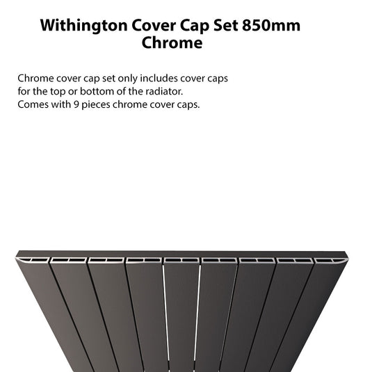 Eastbrook Withington 850mm Cover Cap Set Chrome | 89.0844
