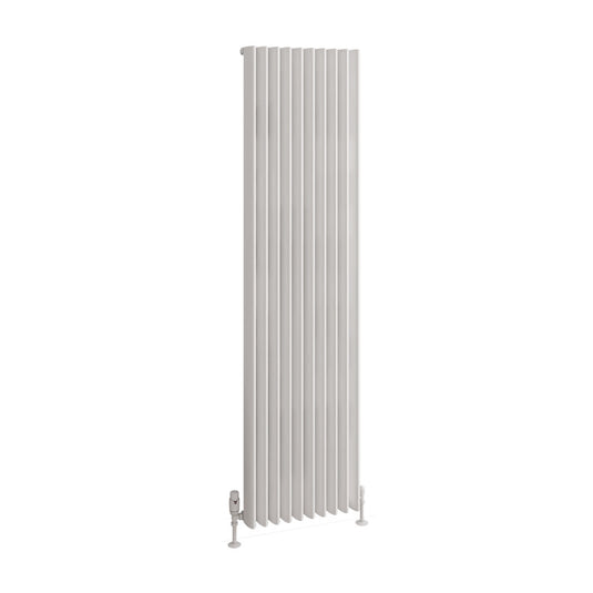 Eastbrook Witney 1800 x 470mm Aluminium Radiator Matt White | 89.0267