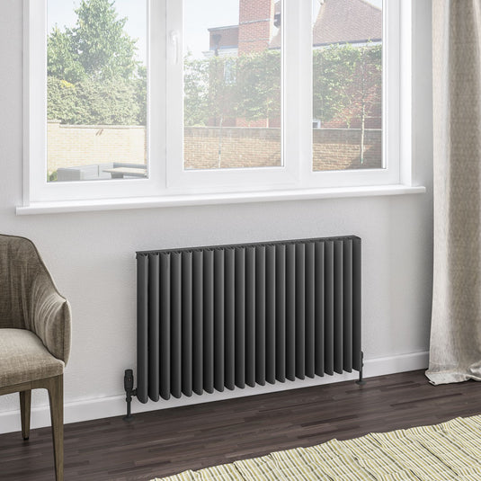 Eastbrook Witney 600 x 1040mm Aluminium Radiator Matt Anthracite | 89.0977