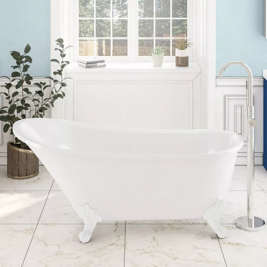 Eastbrook Richmond Freestanding Bath Legs Set of 4 White | 33.0032