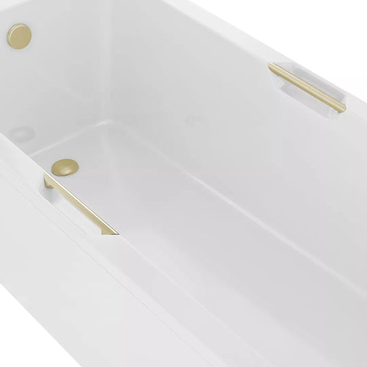 Eastbrook Portland Bath Grips Brushed Brass | 42.0007