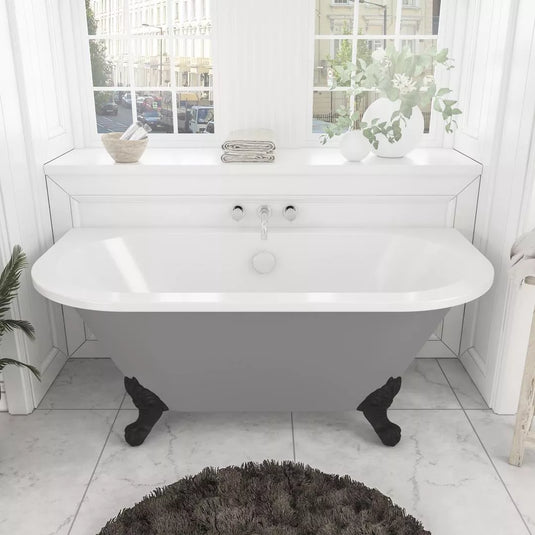 Eastbrook Richmond Bath Legs Matt Black | 33.0033