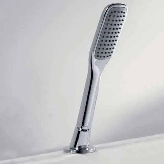 Flova Allore Deck Mounted 4 Hole Bath Shower Mixer Tap with Handset Kit AL4HBSM - Envy Bathrooms Ltd