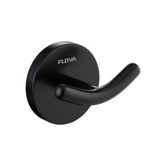 Flova Coco Robe Hook – Matt Black - MB-CO8906-9 - Envy Bathrooms Ltd