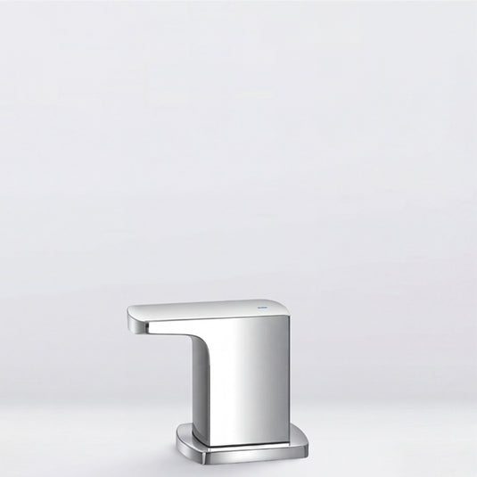 Flova Dekka Deck Mounted Cold Shut Off Valve Diamond Chrome | DEDMC - Envy Bathrooms Ltd