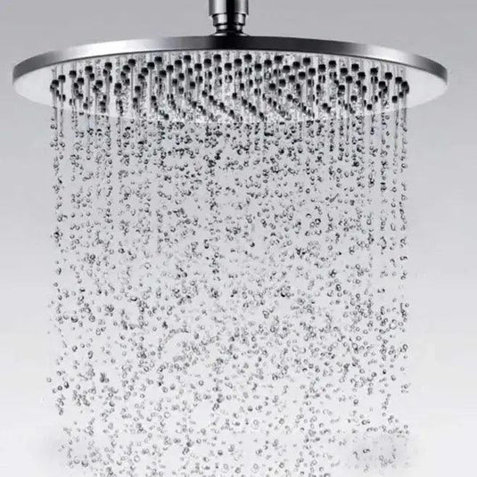 Flova Design 200mm Air-Mix Brass Rainshower Head KI026 - Envy Bathrooms Ltd
