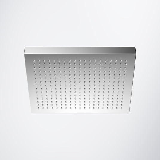 Flova Design DripFree Square Rainshower Diamond Chrome | KI057 - Envy Bathrooms Ltd