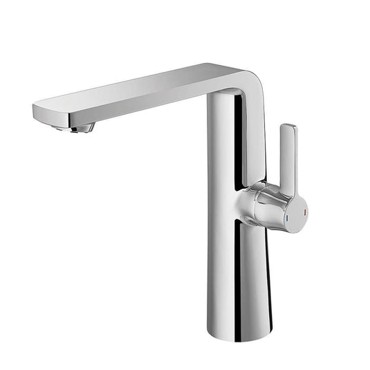 Flova Fusion Tall Mono Basin Mixer Tap with Clicker Waste FNTBAS - Envy Bathrooms Ltd
