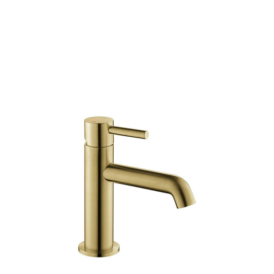 Flova Levo 162mm Single Lever Basin Mixer Tap – Brushed Brass - BRB-LVBAS-20 - Envy Bathrooms Ltd