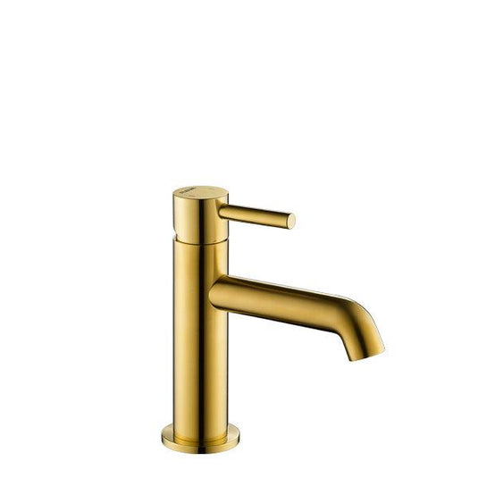 Flova Levo 162mm Single Lever Basin Mixer Tap – Brushed Gold - BG-LVBAS-20 - Envy Bathrooms Ltd