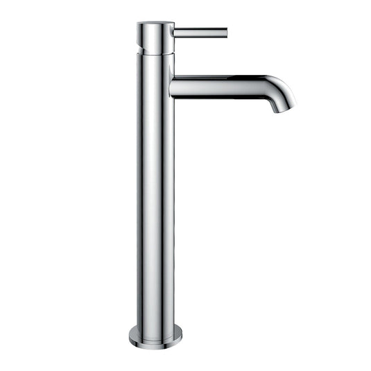 Flova Levo 308mm Single Lever Basin Mixer Tap – Diamond Chrome - LVTBAS-20 - Envy Bathrooms Ltd