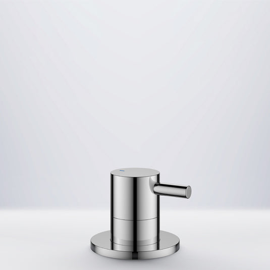 Flova Levo Deck Mounted Cold Valve Diamond Chrome | LVDMC - Envy Bathrooms Ltd