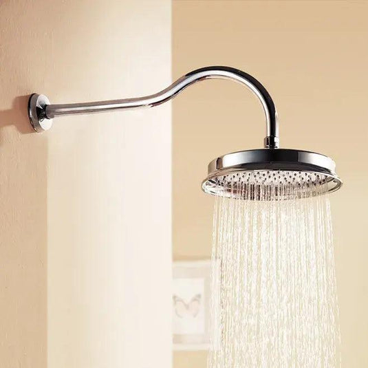 Flova Liberty 400mm Wall Mounted Shower Arm - Chrome KILISA - Envy Bathrooms Ltd