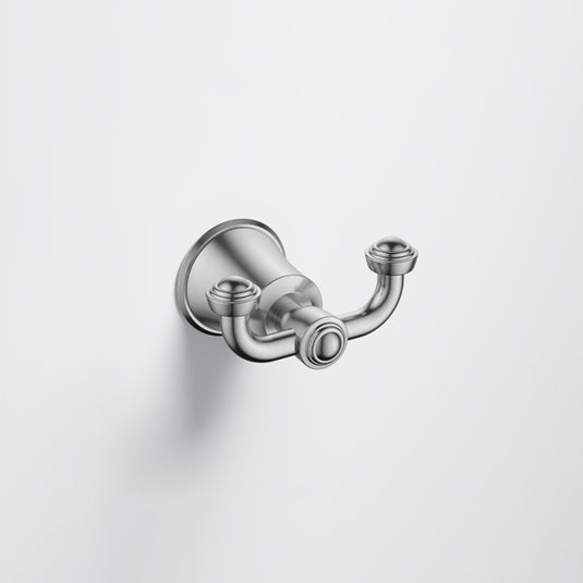 Flova Liberty Robe Hook Brushed Nickel | LI8988-BN - Envy Bathrooms Ltd