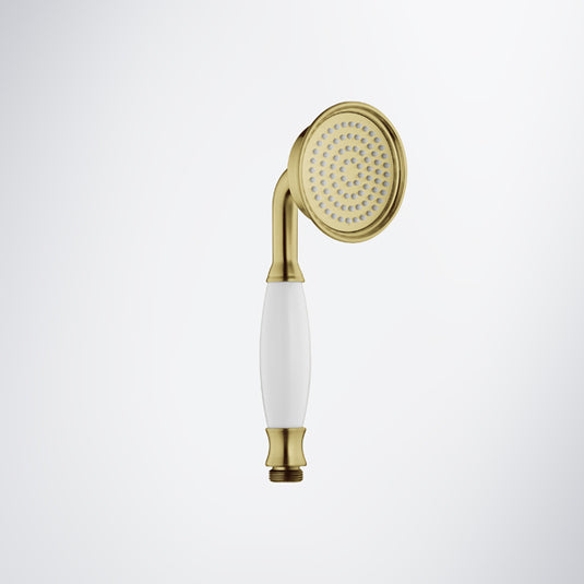 Flova Liberty Single Function Handshower Brushed Brass | KI040-BRB - Envy Bathrooms Ltd
