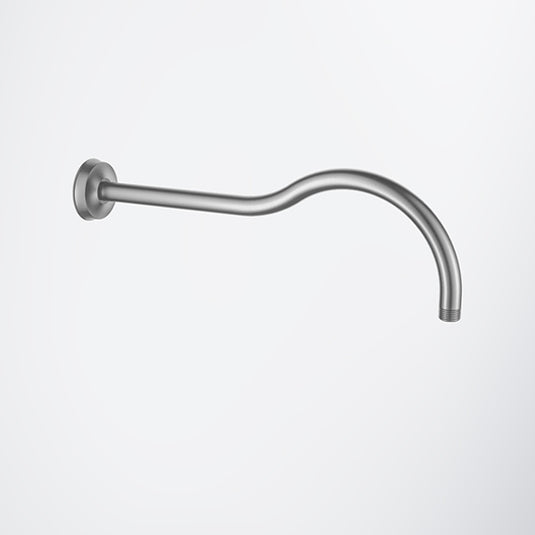 Flova Liberty Wall-Mounted Shower Arm Brushed Nickel | KILISA-BN - Envy Bathrooms Ltd